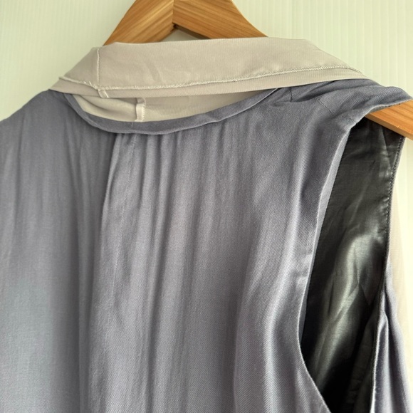 🆕 Joe’s Jeans Gray and Cream Sleeveless Vest NWT - Picture 7 of 9